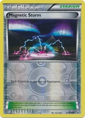 Flashfire Magnetic Storm #91/106 reverse holo